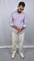 Lavender Linen Shirt