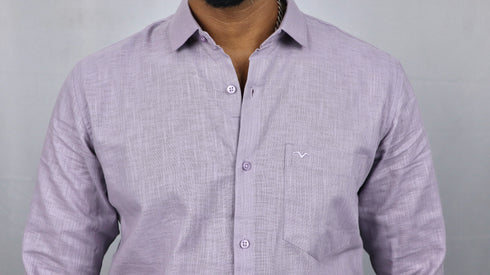 Lavender Linen Shirt