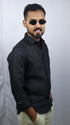 Black Linen Shirt