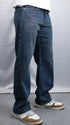 Denim Blue Washed Baggy Fit Jeans