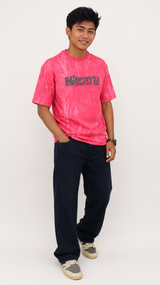 Men’s Premium Pink Oversized T-Shirt