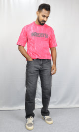 Charcoal Black Straight Fit Denim Jeans