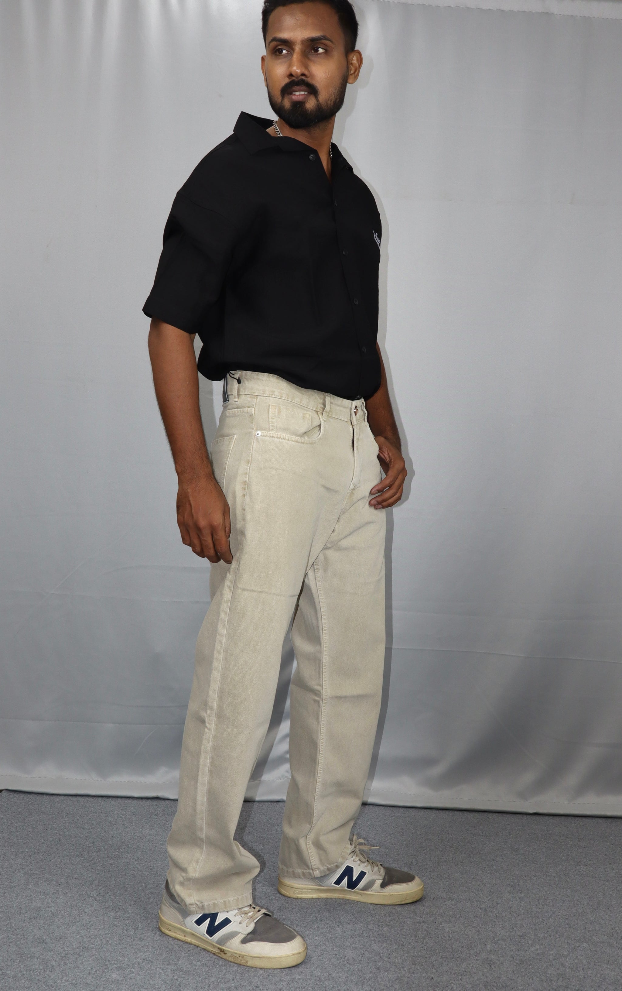 Off-White Baggy Fit Denim Jeans