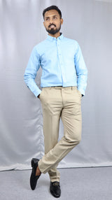 Classic Beige Formal Pants