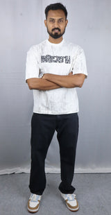Men’s Premium Oversized White T-Shirt