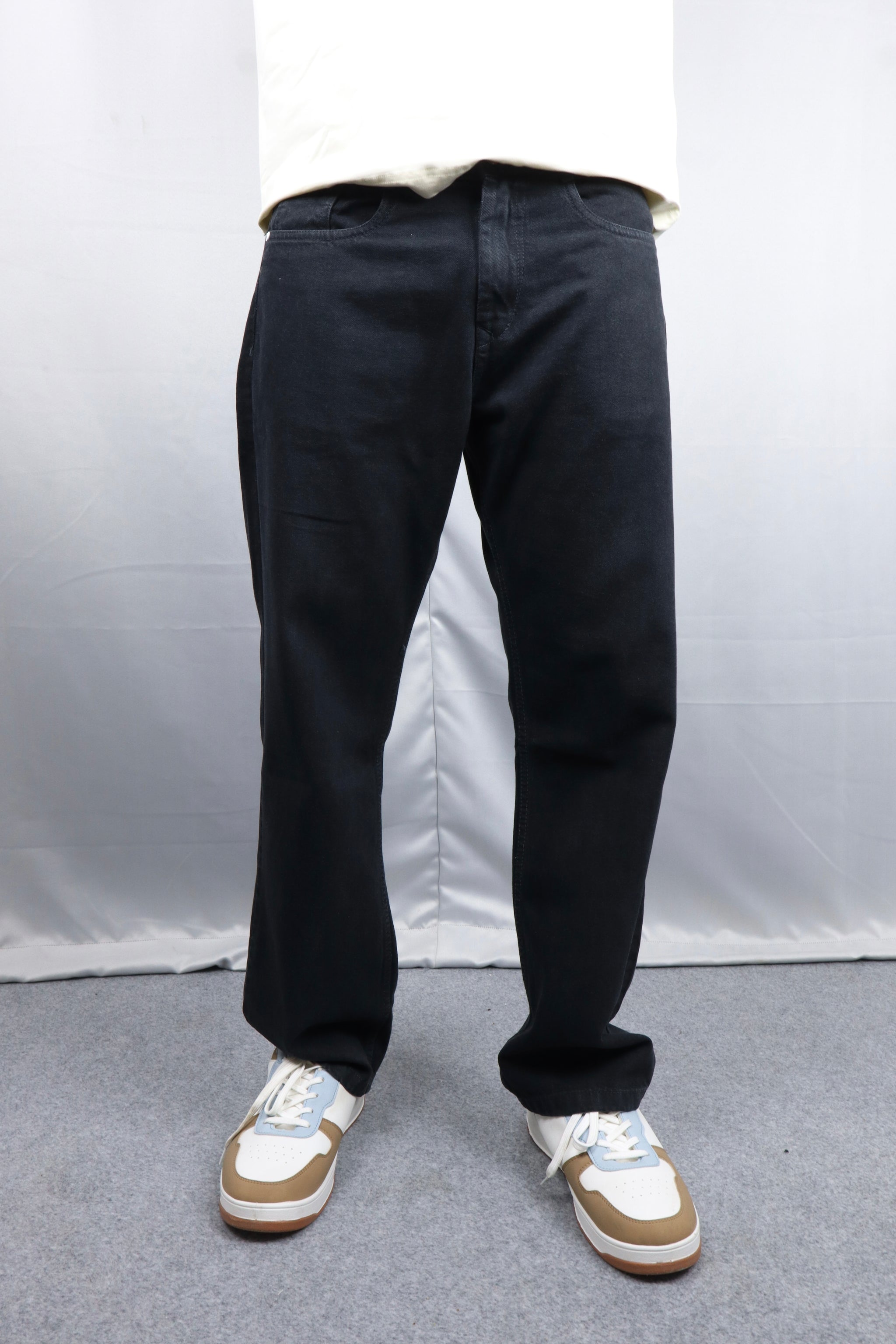 Premium Black Baggy Fit Jeans
