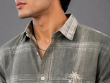 Olive Check Shirt