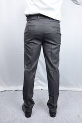 Classic Dark Grey Formal Pants for Men
