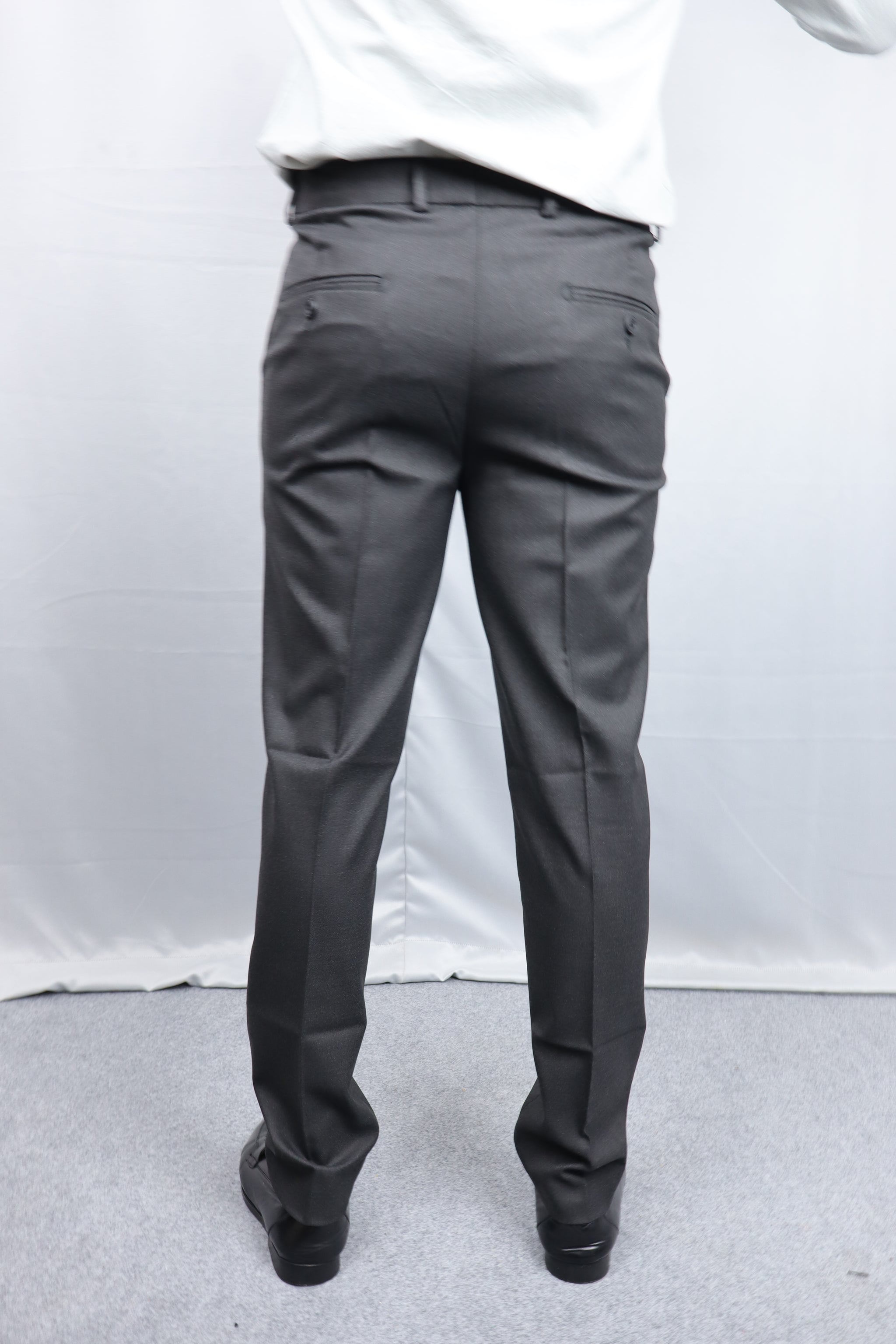 Classic Dark Grey Formal Pants for Men