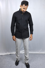 Classic Grey Formal Pants for Men