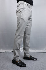 Classic Grey Formal Pants for Men