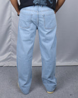 Sky Blue Baggy Jeans