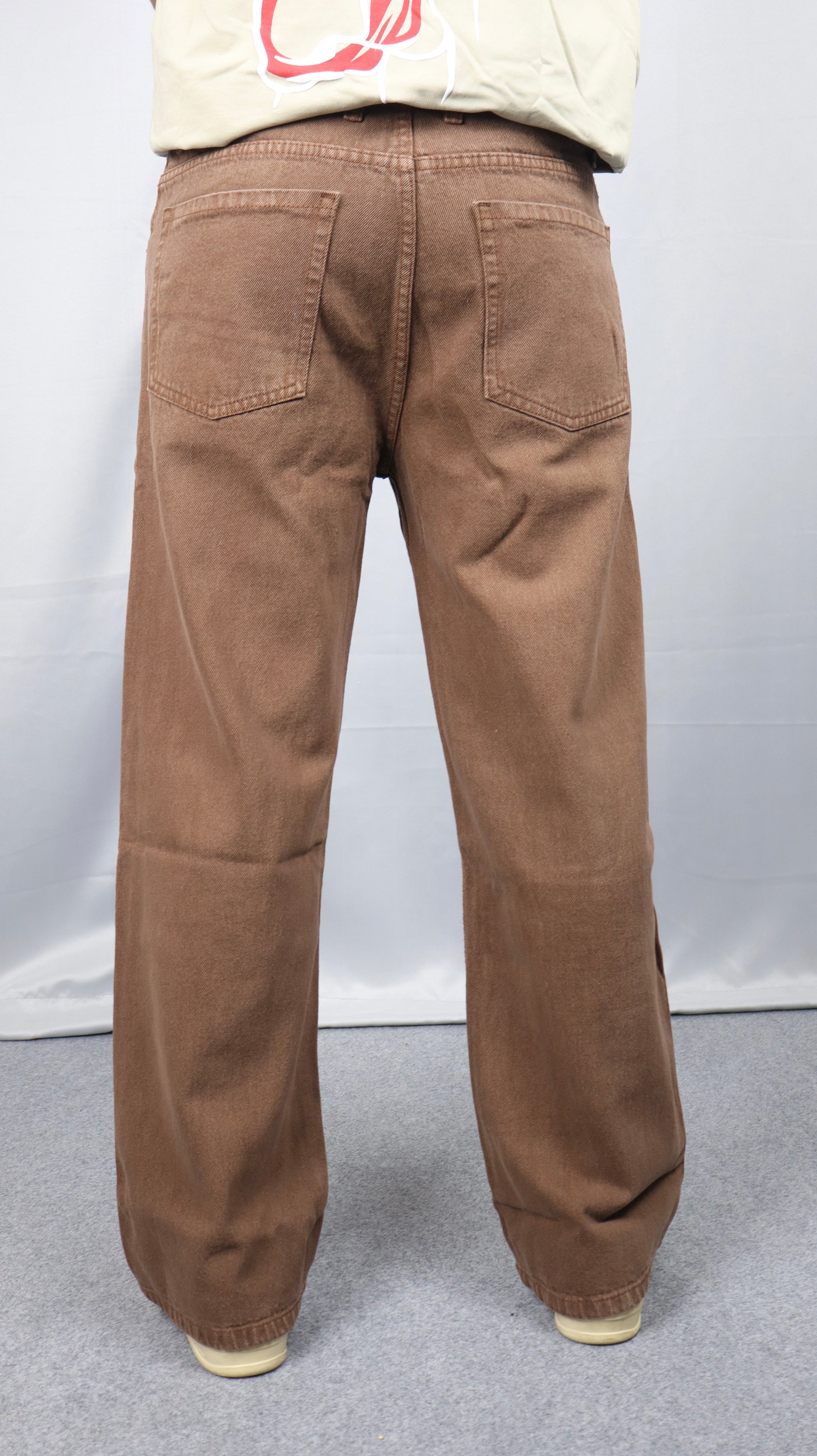 Brown Baggy Jeans