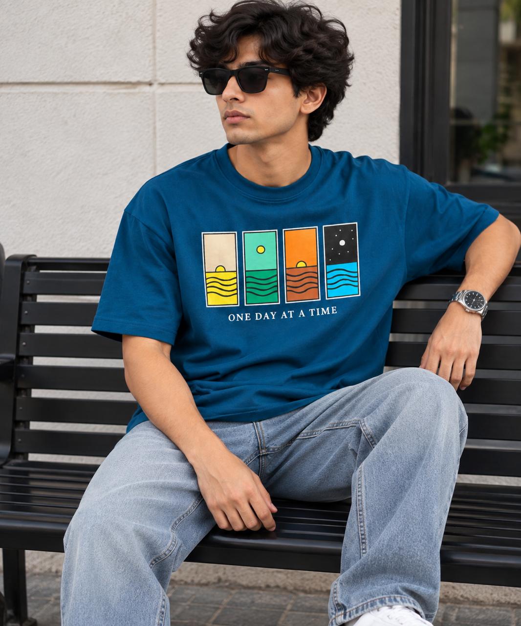 One Day At a Time oversized Tshirt