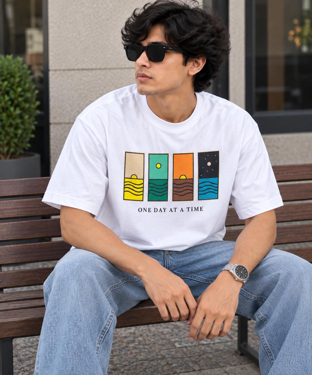 One Day At A Time oversized T-shirt