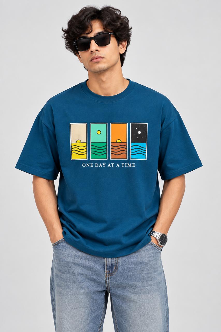 One Day At a Time oversized Tshirt
