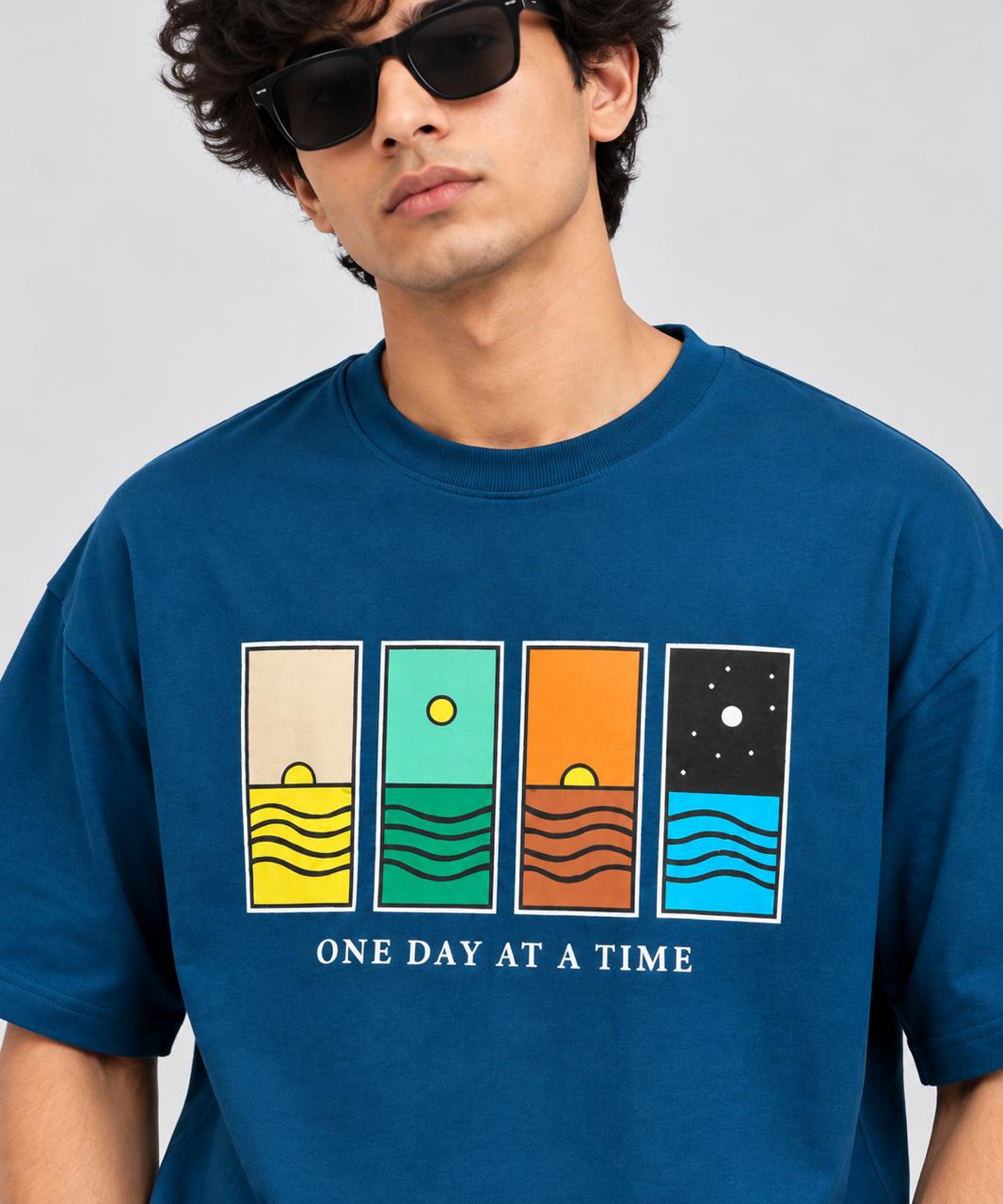 One Day At a Time oversized Tshirt