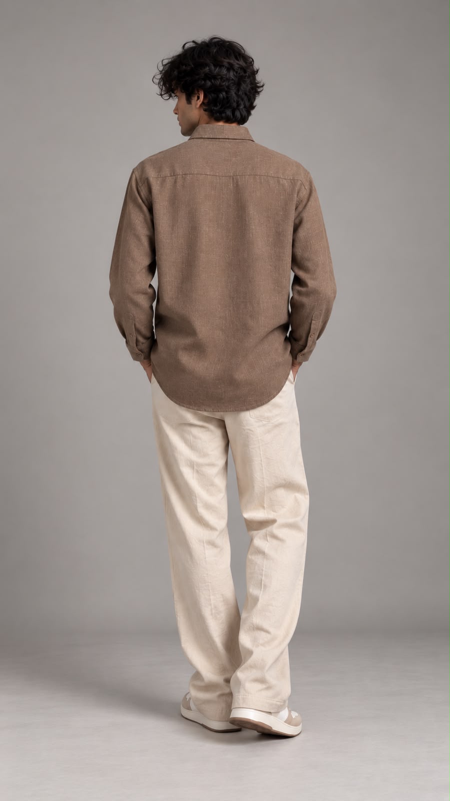 Dusty Cocoa  Linen Shirt