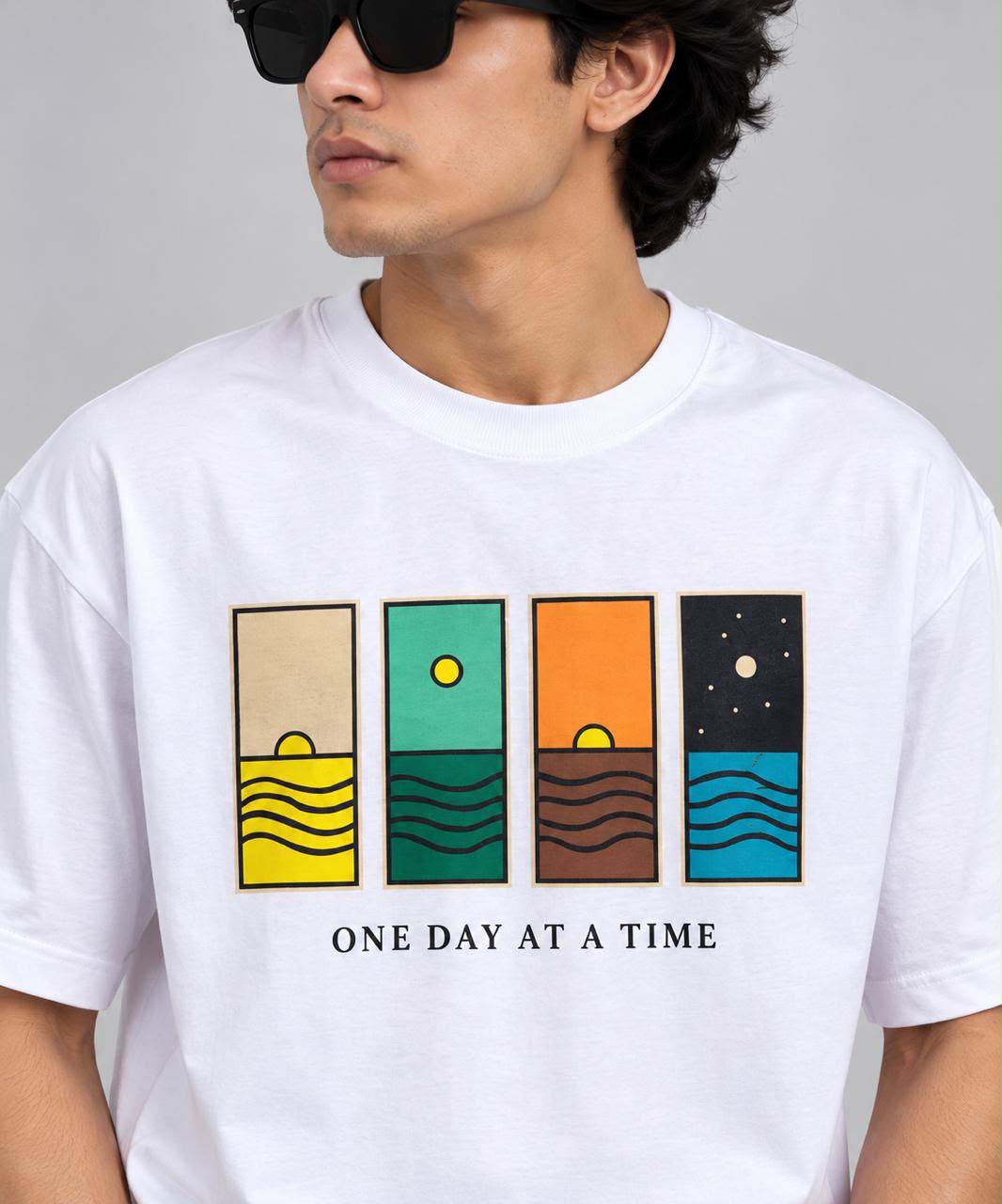 One Day At A Time oversized T-shirt