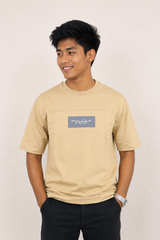 Men’s Premium Oversized Sand Beige T-Shirt