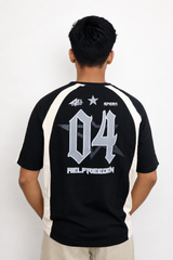 Men's Style Black oversized  T-Shirt