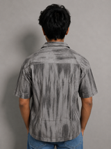 Men’s Premium Tie-Dye Grey oversize Shirt