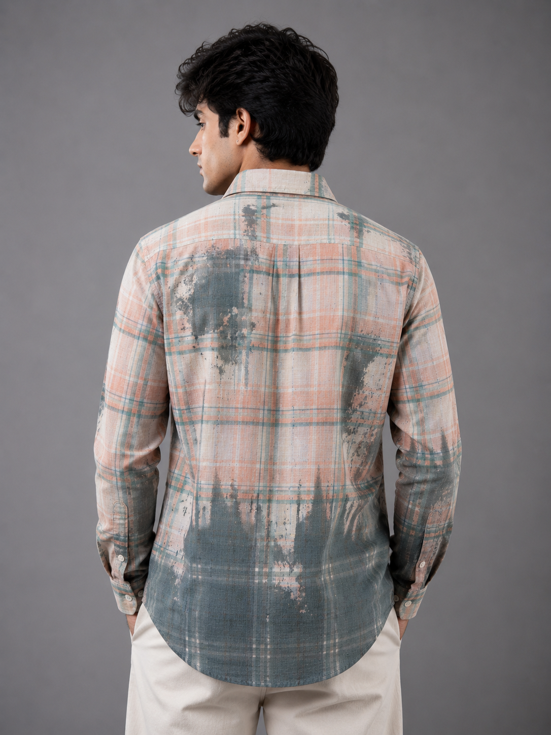 Premium Textured Check Shirt