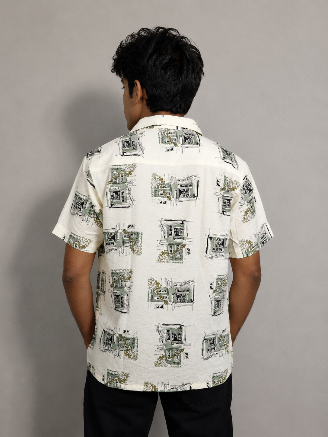 Men’s Premium White Tie-Dye Shirt