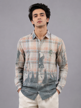 Sage Green Check Shirt